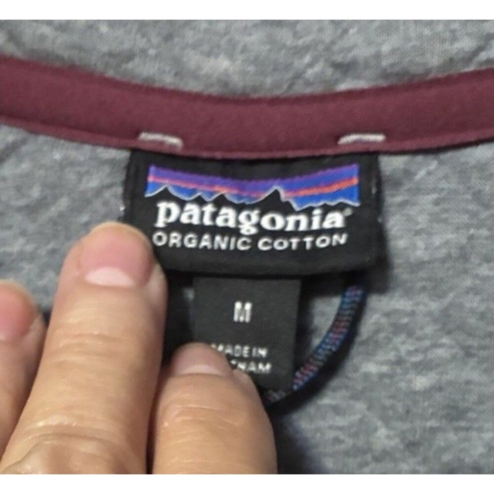 Patagonia Diamond Quilted Snap T Jacket Pullover Gray Women’s M 40th Anniversary - Picture 3 of 12